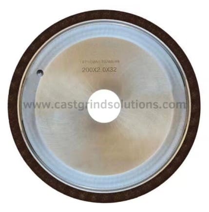 CBN cold saw grinding wheel