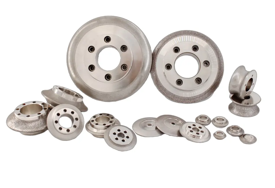 Custom electroplated CBN wheel for gears