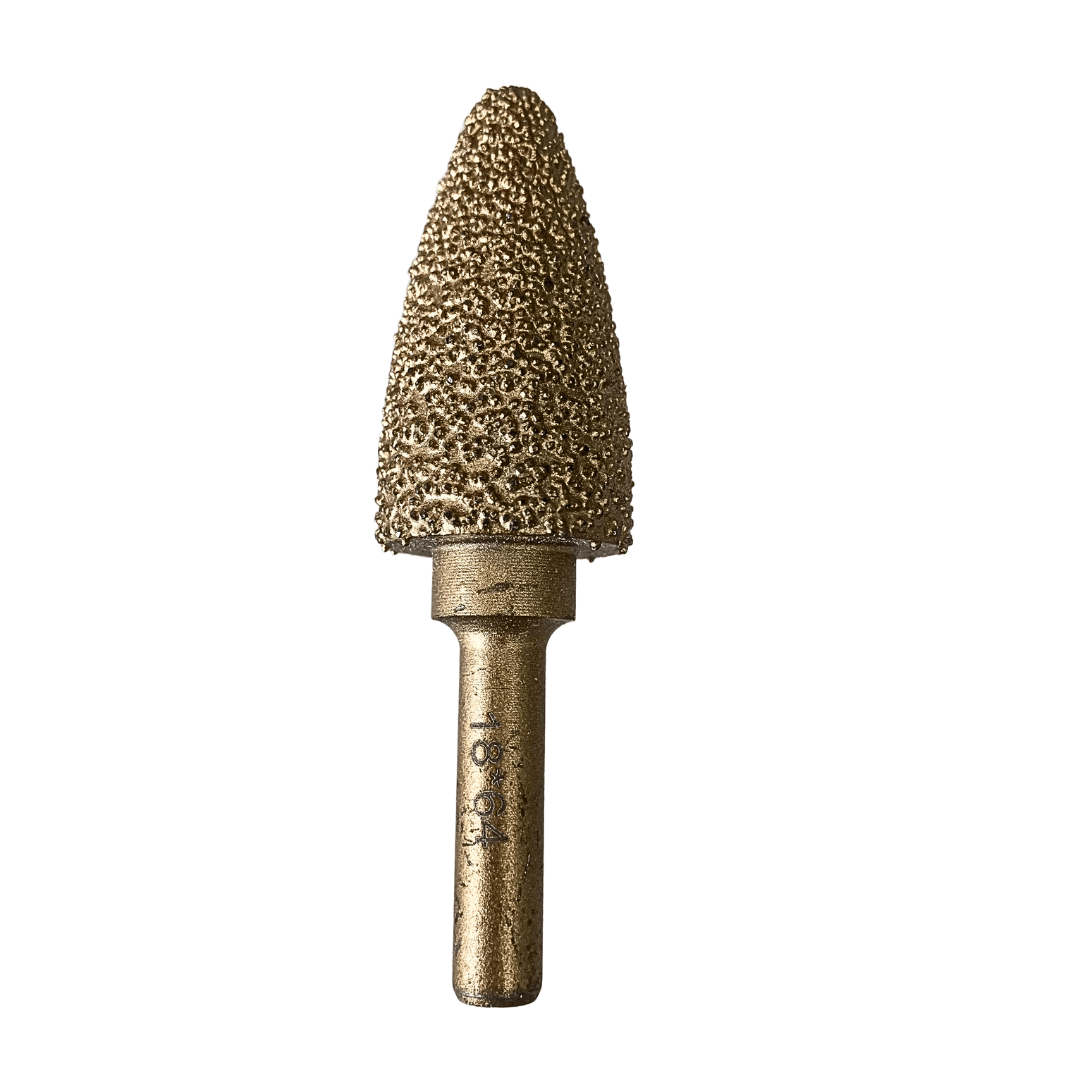thumbnail image 2 of 20pc ILOVETOOL 2.5mm Diamond Coated Cylindrical Grinding Mounted Point Burrs – For Rotary Tools, 2.35mm Shank 2 of 5