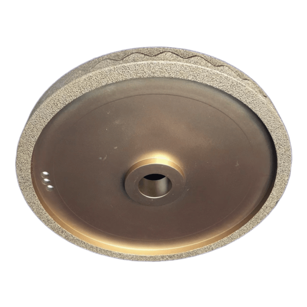 Foundry Industry's Best: 400mm vacuum brazed diamond snagging wheel