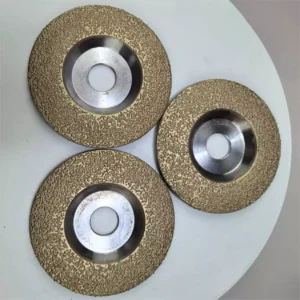 brazing CBN grinding disc for cast steel