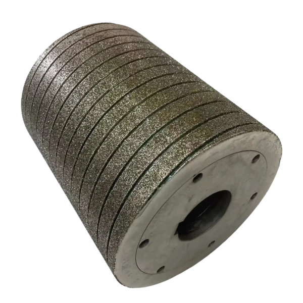 diamond grinding roller for brake pads