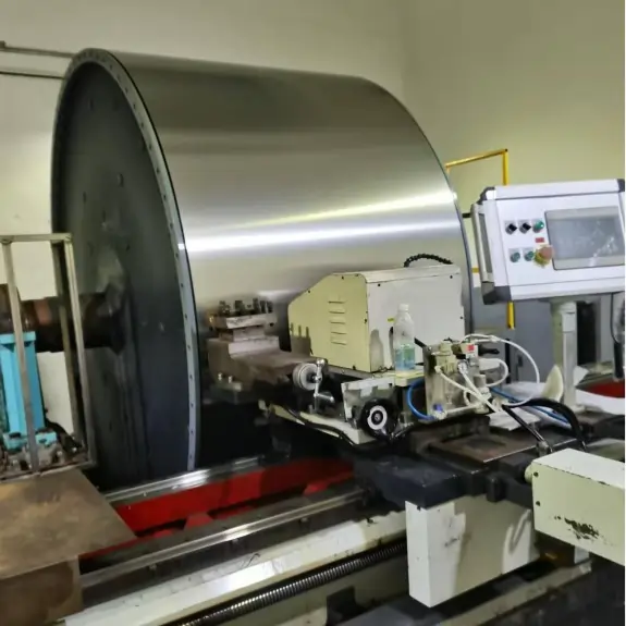 Precision roll finishing
